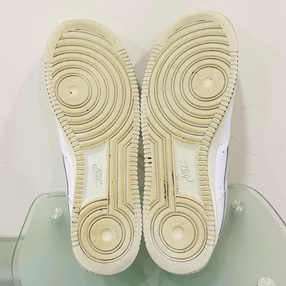 Nike Air Force 1 '07 Men’s Sz 14 Shoes White Pure Platinum DC2911-100 Authentic - Picture 8 of 9
